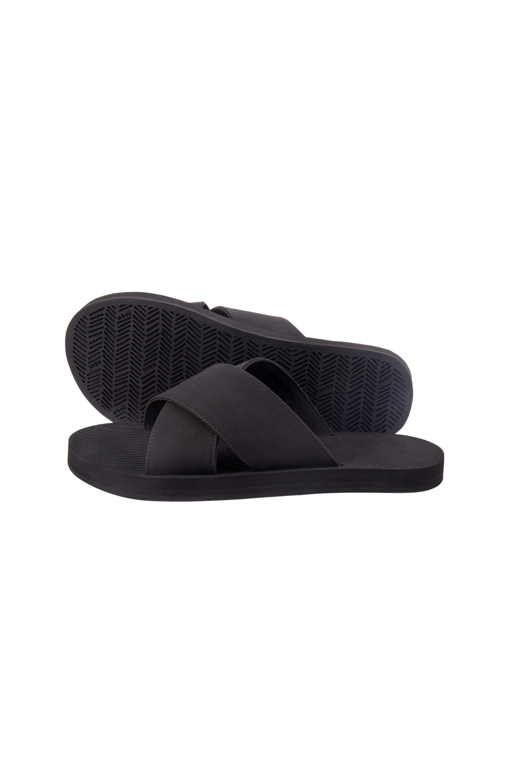 Women’s ESSNTLS Cross Slides in Black