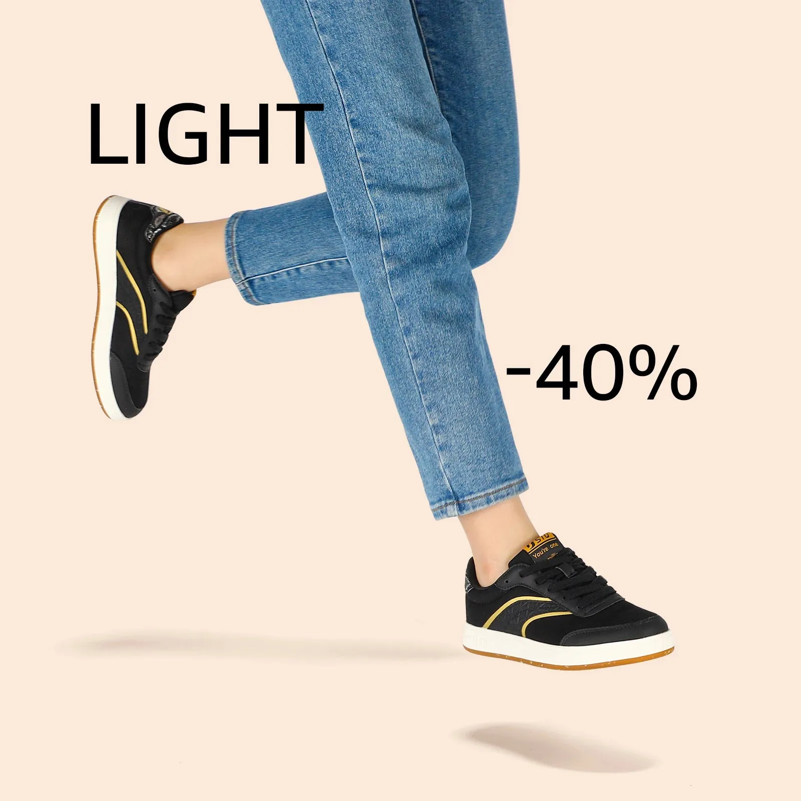 Women's Skate Shoes Lace Up Fashion Walking Sneakers Non Slip Comfortable Canvas Shoes