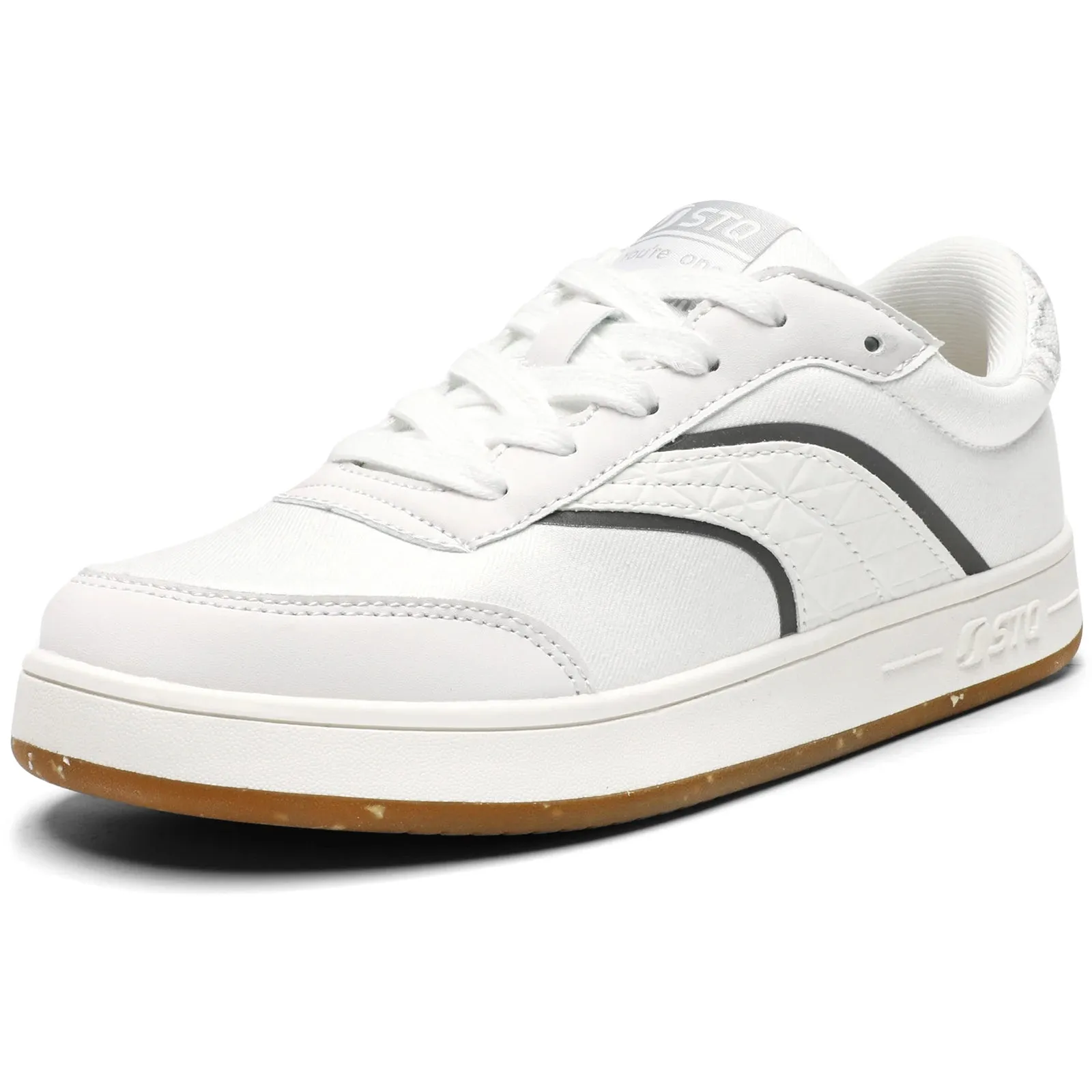 Women's Skate Shoes Lace Up Fashion Walking Sneakers Non Slip Comfortable Canvas Shoes