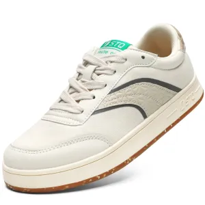 Women's Skate Shoes Lace Up Fashion Walking Sneakers Non Slip Comfortable Canvas Shoes