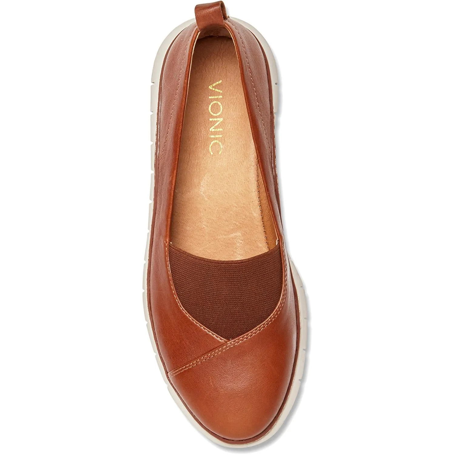 Women's Vionic Linden Mocha Leather