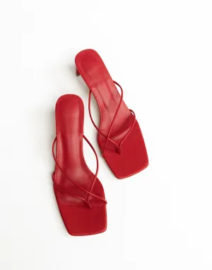 Yoshi Heels (Scarlet) - By Billini