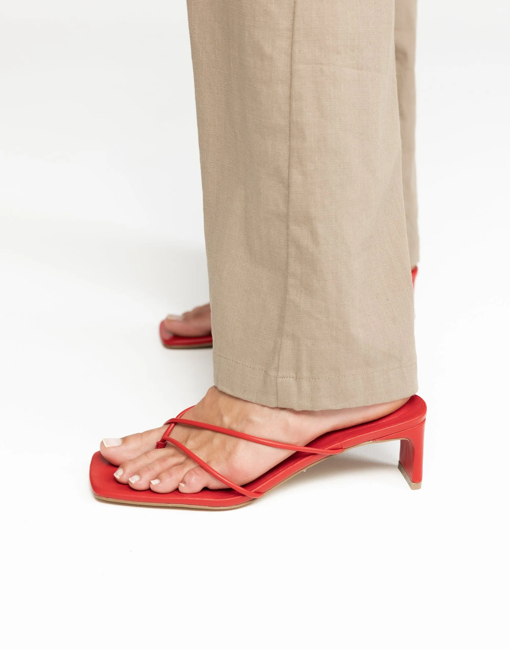 Yoshi Heels (Scarlet) - By Billini