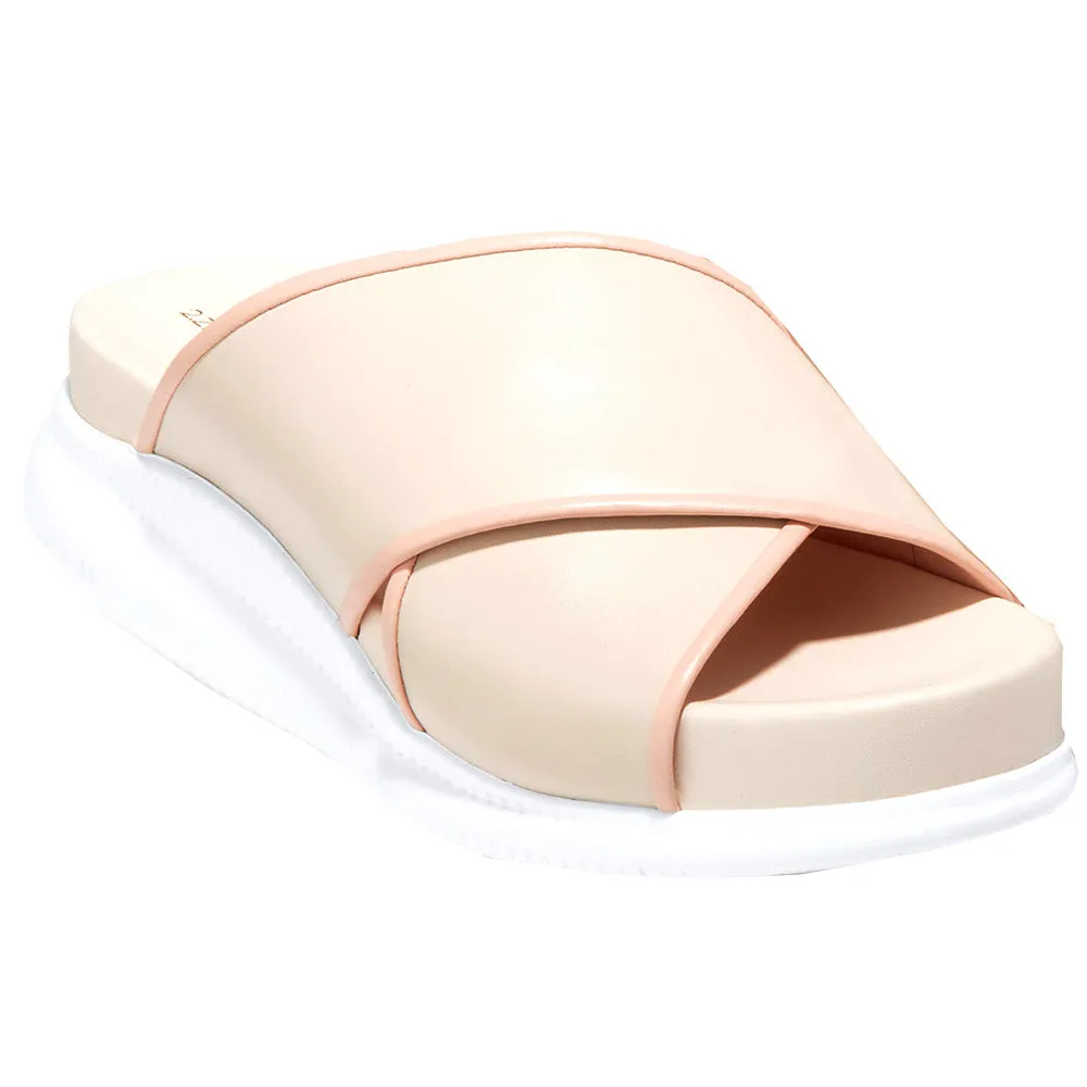 ZEROGRAND Criss Cross Slide Sandals