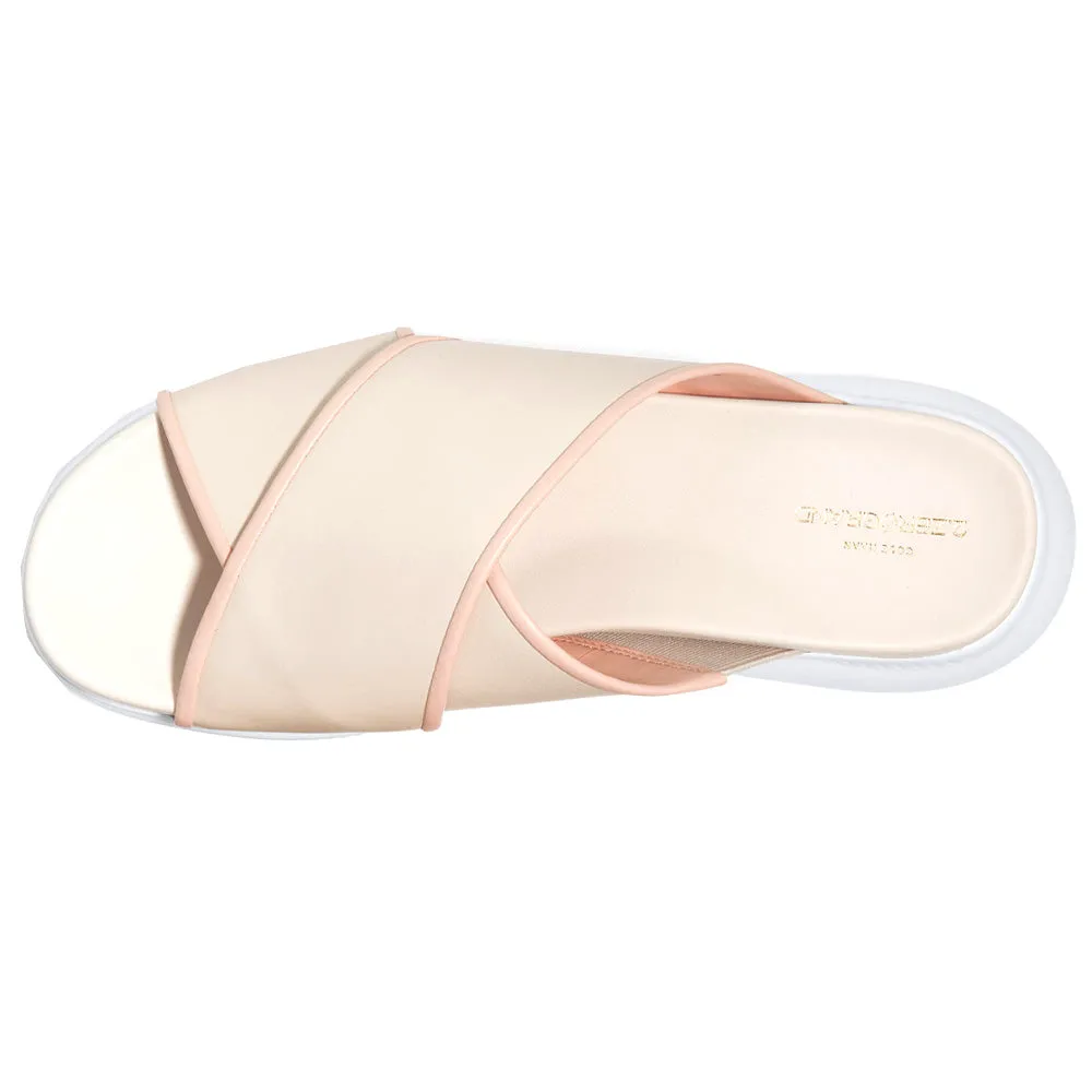 ZEROGRAND Criss Cross Slide Sandals